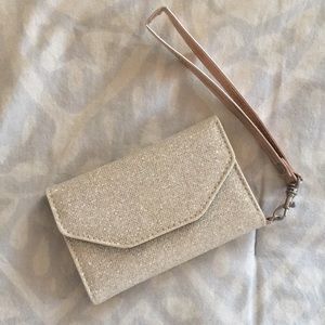 Gold wristlet